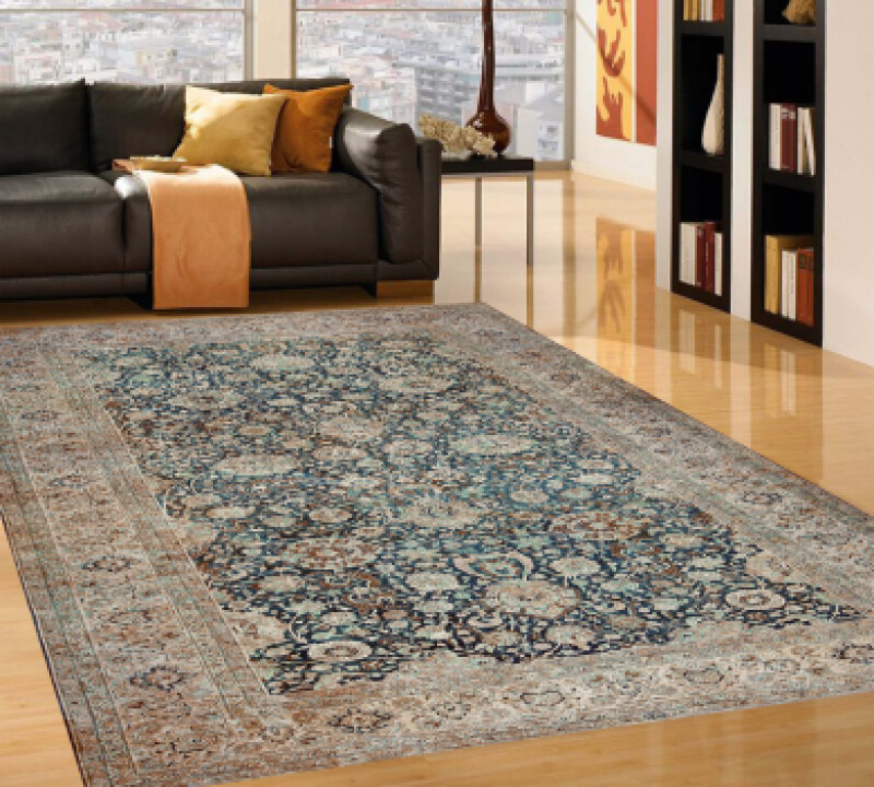 Boyut Çiçek Desenli Halı PL0122