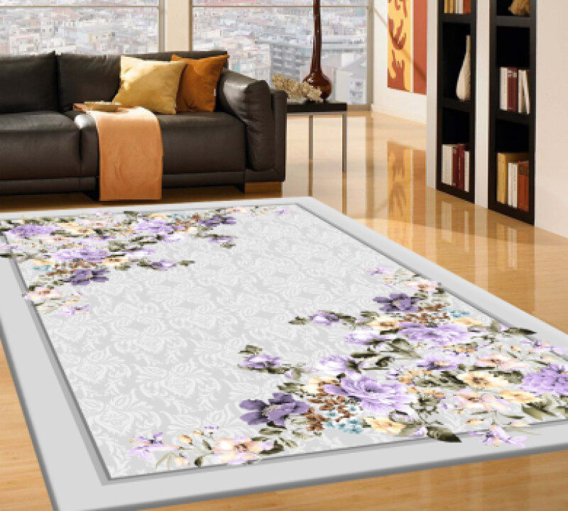 Boyut Çiçek Desenli Halı PL0207