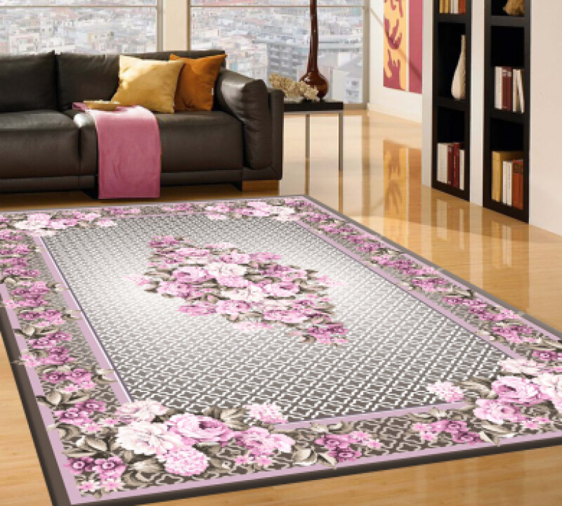 Boyut Çiçek Desenli Halı PL0210