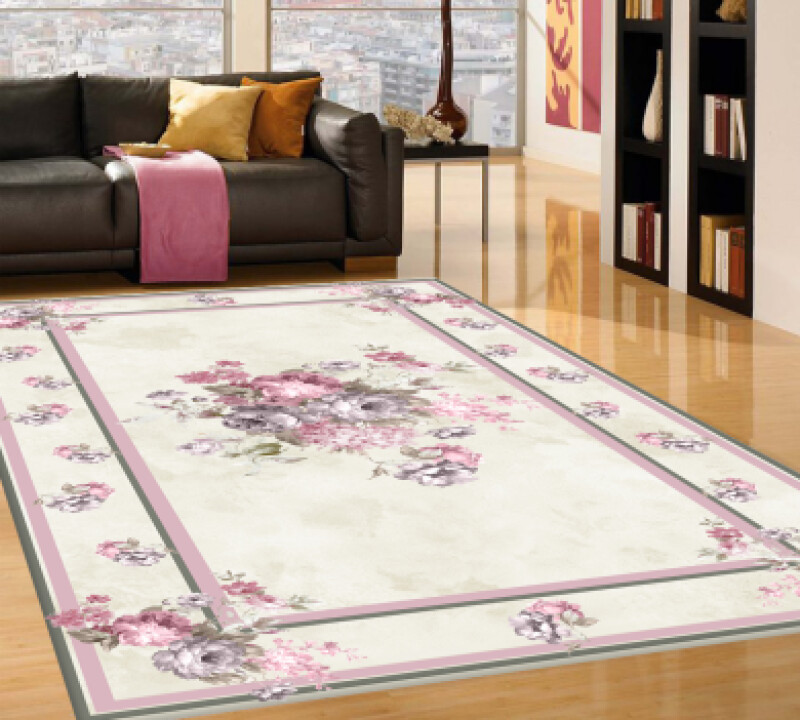 Boyut Gül Desenli Halı PL0100
