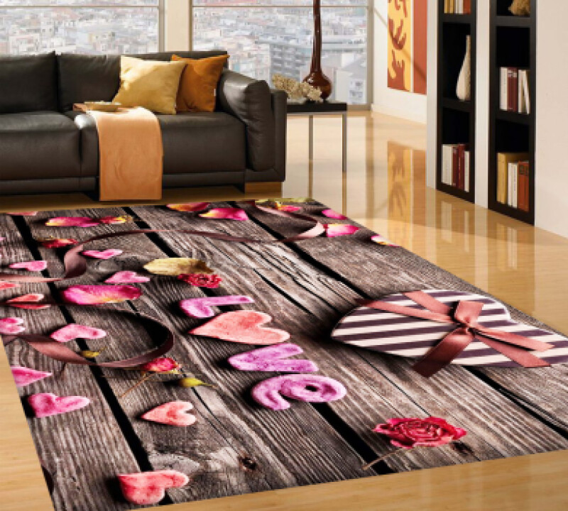 Boyut Love Desenli Halı PL0171