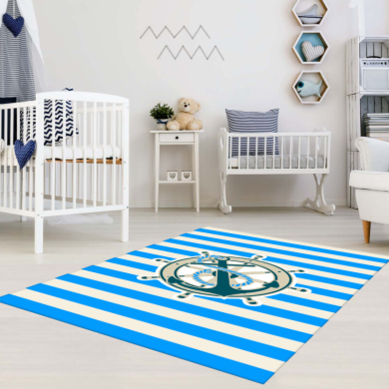 Denizci Çocuk Odası Halısı