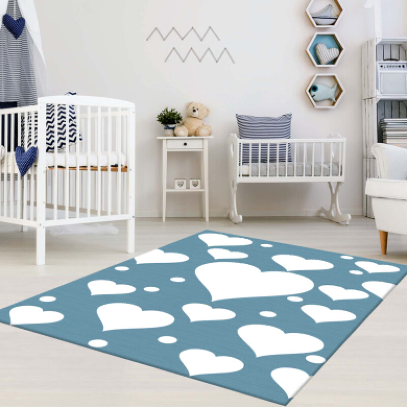 Kalpli Çocuk Odası Halısı