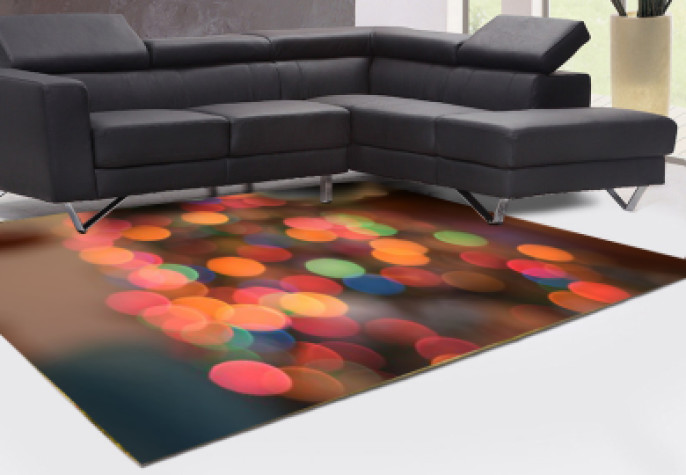 Kutlama Renkleri Dekoratif Halı