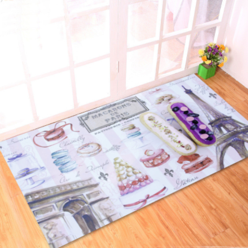 Macarons De Paris Dekoratif Mutfak Halısı