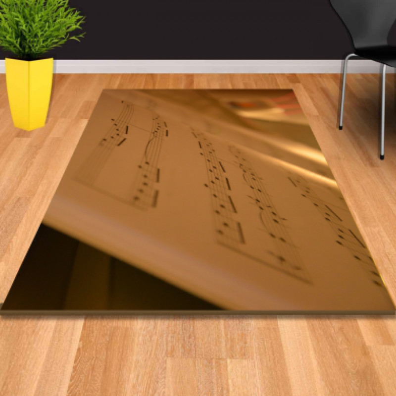 Nota Kitabı Dekoratif Halı