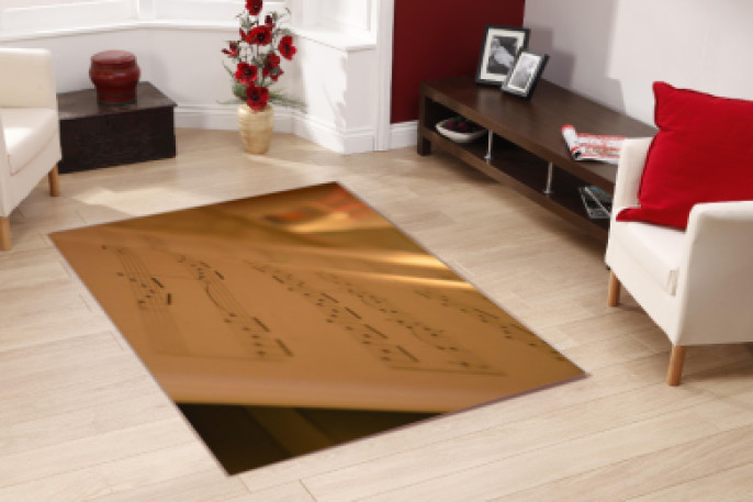 Nota Kitabı Dekoratif Halı