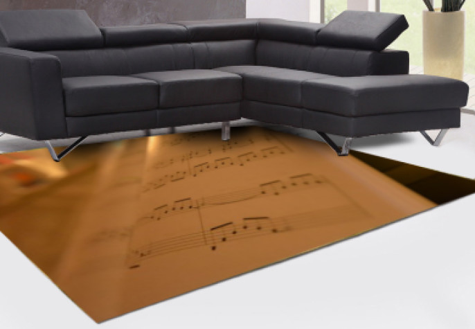 Nota Kitabı Dekoratif Halı