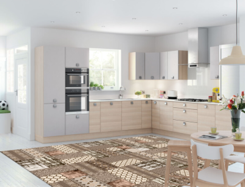 Patchwork Dekoratif Mutfak Halısı