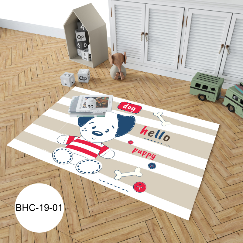 Sevimli Köpekçik Çocuk Odası Halısı