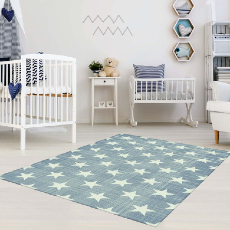 Yıldızlı Çocuk Odası Halısı